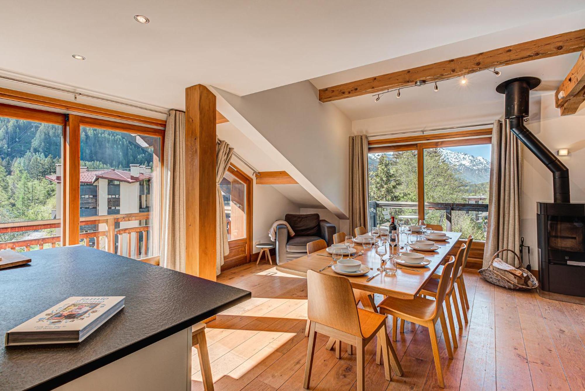 Les Melees Apartments - Alpes Travel - Argentiere Шамони Екстериор снимка