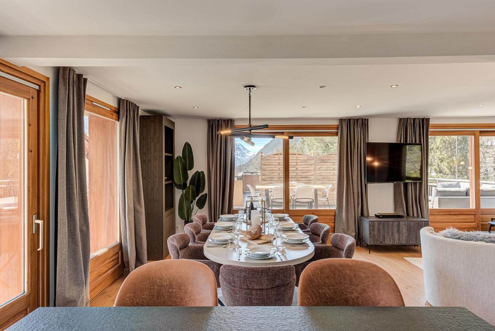 Les Melees Apartments - Alpes Travel - Argentiere Шамони Екстериор снимка