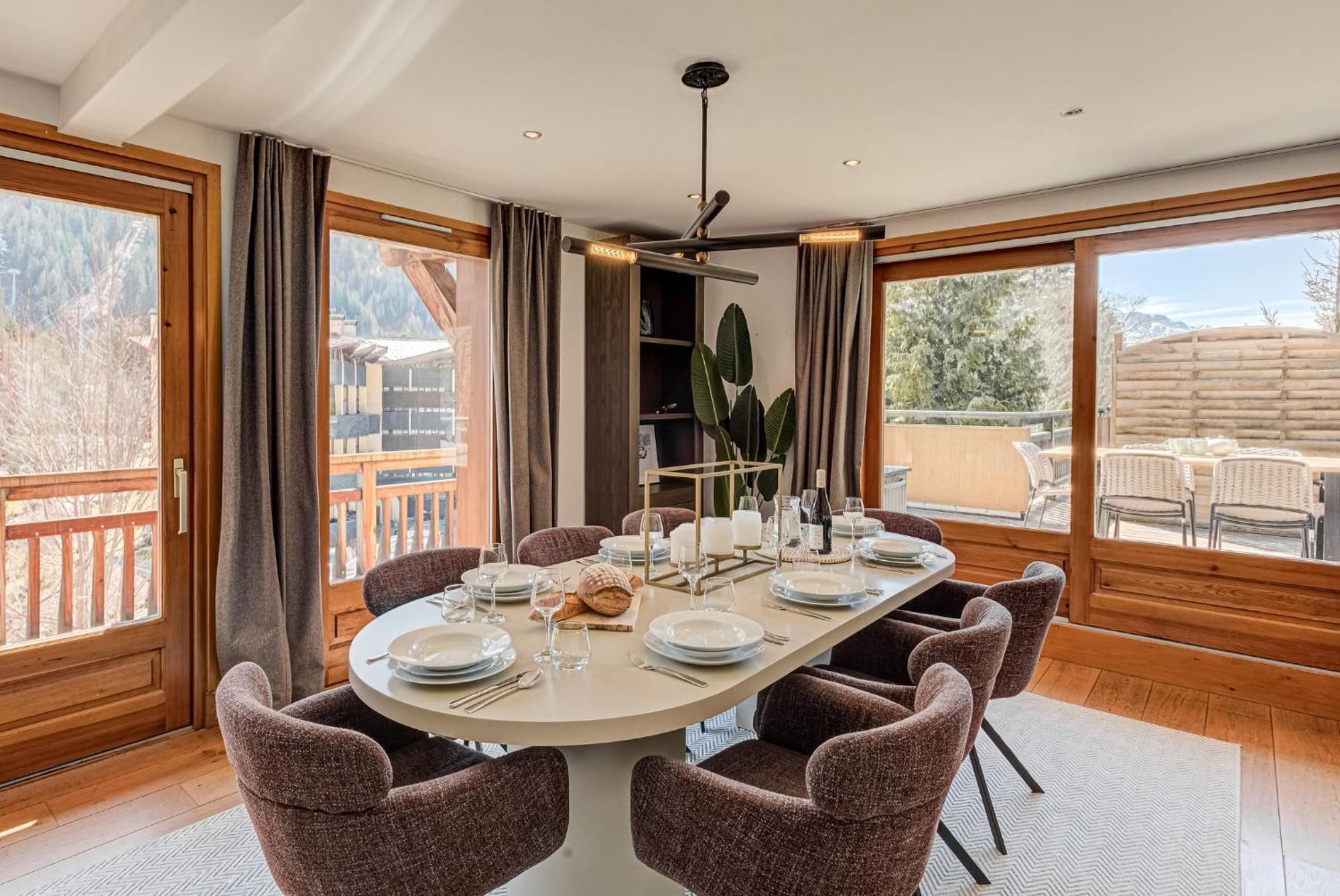 Les Melees Apartments - Alpes Travel - Argentiere Шамони Екстериор снимка